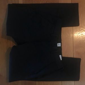 Gap Knit slim fit Khakis (stretch charcoal heath)